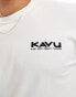 Фото #3 товара Kavu unisex short sleeve logo t-shirt in white