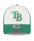 Фото #2 товара Men's White, Green Tampa Bay Rays 2024 St. Patrick's Day 39THIRTY Flex Fit Hat
