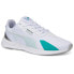 Фото #4 товара Puma Mapf1 Tiburion Lace Up Mens White Sneakers Casual Shoes 30719801