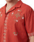 Men's Cabana Short Sleeve Shirt Clay Floral, S - фото #3