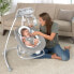Фото #18 товара Ingenuity Pemberton 2 in 1 Portable Baby Swing and Rocker with Lights, Vibrations, Melodies, Volume Control, Smartphone Function and USB Port