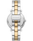 Women's Corey Three-Hand Two-Tone Alloy Watch 38mm