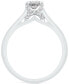 Фото #3 товара Кольцо Macy's Diamond Engagement White Splendor