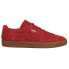 Puma Suede Gum Lace Up Mens Red Sneakers Casual Shoes 38117405 13 - фото #1