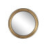 Фото #1 товара Настенное зеркало Home ESPRIT Чёрный Позолоченный Смола Зеркало романтик 44 x 5 x 44 cm