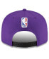 Фото #4 товара Men's Purple Los Angeles Lakers 2023/24 City Edition Alternate 9FIFTY Snapback Adjustable Hat