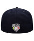 Фото #2 товара Men's Navy Tigres de Quintana Roo Mexico League on Field 59FIFTY Fitted Hat