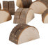 Tischkartenhalter Holz 48er Set