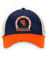 ფოტო #2 პროდუქტის Men's Navy Auburn Tigers Refined Trucker Adjustable Hat