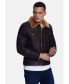 Men's Casual Jacket, Washed Brown With Ginger Wool