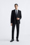 Slim fit suit trousers