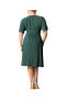 ფოტო #4 პროდუქტის Plus Size Gia A-Line Midi Dress with Pockets