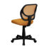 Фото #2 товара Mid-Back Orange Mesh Swivel Task Chair