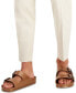 Фото #6 товара Men's Slim-Fit Linen Blend Suit Pants, Created for Macy's