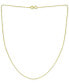 ფოტო #3 პროდუქტის Box Link 16" Chain Necklace in 18k Gold-Plated Sterling Silver, Created for Macy's