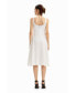 ფოტო #5 პროდუქტის Women's A-line midi dress