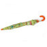 EUREKAKIDS Green children´s umbrella with car print