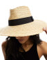 & Other Stories straw fedora hat in natural