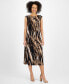 ფოტო #1 პროდუქტის Women's Printed Midi Dress