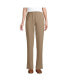 Petite Sport Knit High Rise Elastic Waist Pants Rich Camel, P/L - фото #3