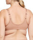 Women's Full Figure Plus Size Wonderwire Front Close Stretch Lace Bra