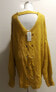 Фото #4 товара NY Collection Women's Plus Cut Out Long Sleeves Pullover Sweater Yellow 2X