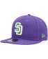 Men's Purple San Diego Padres Lime Side Patch 59FIFTY Fitted Hat