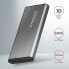 AXAGON EEM2-SG2 - SSD enclosure - M.2 - M.2 - 10 Gbit/s - USB connectivity - Grey