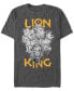 ფოტო #1 პროდუქტის Disney Men's The Lion King Live Action Stacked Group Shot Portrait Short Sleeve T-Shirt