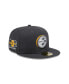 Фото #6 товара Men's Pittsburgh Steelers 2024 NFL Draft On Stage 59FIFTY Fitted Hat