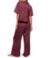 ფოტო #3 პროდუქტის Women's Verica Pajama Top & Pants Set