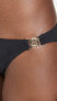 Фото #2 товара Tory Burch 273395 Women's Miller Hipster Bikini Bottoms, Black, M