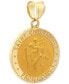 ფოტო #3 პროდუქტის Saint Christopher Medal Pendant in 14k Yellow Gold