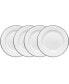 Фото #1 товара Spectrum Set of 4 Bread Butter and Appetizer Plates, Service For 4