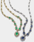 ფოტო #2 პროდუქტის Royalty Inspired by EFFY® Saphhire (4-3/8 ct. t.w.) and Diamond (1-2/3 ct. t.w.) Necklace in 14k White Gold, Created for Macy's (Also Available in Emerald)