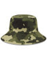 Фото #4 товара Men's Camo Boston Red Sox 2022 Armed Forces Day Bucket Hat