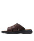 ფოტო #6 პროდუქტის Men's Leather Walkford Easy Slide Sandals