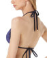 Фото #1 товара Women's Triangle Logo String Bikini Top