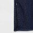 Фото #2 товара Men's Big & Tall Slim Fit Adaptive Bootcut Jeans - Goodfellow & Co Dark Blue