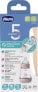 Chicco Perfect5 butelka antykolkowa ze smoczkiem silikonowym 0m+ Girl 150 ml