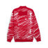 Фото #2 товара Puma Sf X Joshua Vides Race Full Zip Jacket Mens Red Casual Athletic Outerwear 6
