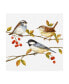 Фото #1 товара Картина холст масляная Trademark Global Birds and Berries I - 15.5" x 21"