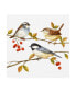 Фото #1 товара Jane Maday Birds and Berries I Canvas Art - 15.5" x 21"