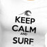 KRUSKIS Keep Calm And Surf short sleeve T-shirt