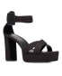 ფოტო #1 პროდუქტის Women's Layla Wide Width Heels Sandals