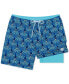 Фото #6 товара Men's The Fan Outs Quick-Dry 5-1/2" Swim Trunks with Boxer-Brief Liner