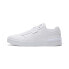 Фото #2 товара Puma Clasico 38110906 Mens White Leather Lace Up Lifestyle Sneakers Shoes