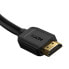 Kabel przewód HDMI 2.0 4K 60 Hz 3D HDR 18 Gbps 1 m czarny