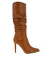Фото #2 товара Women's Harbi Pointy Toe Genuine Leather Boots