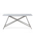 Фото #2 товара Coral Carrara Marble Console Table